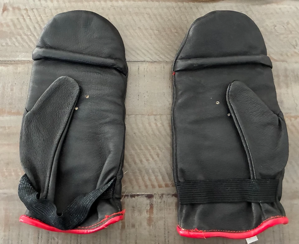 Guantes de combate vintage Sugar Ray Leonard TC Foto 2 de 4