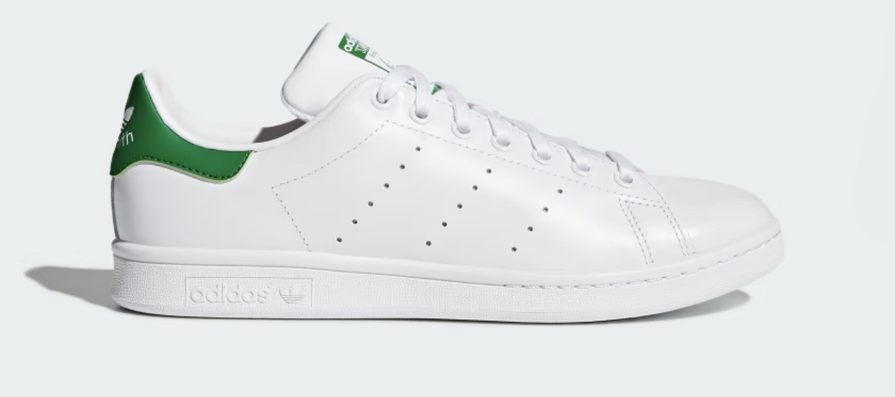 Size 9.5 Men’s adidas Stan Smith Fairway Shoes M20324 White Green thumbnail 2