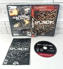 Black PlayStation 2 PS2 - Complete CIB W/MANUAL