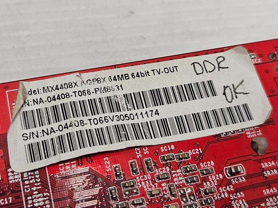 GeForce 4 MX440 64MB DDR, 64 BIT, AGP 4x/8x, Palit MX4408X, WORKING - Image 4 of 4