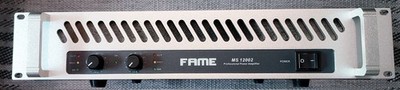 Audio MS 12002 2-Kanal Endstufe 2x 1120W 4 Ohm Lüfterkühlung Speaker Twist Class