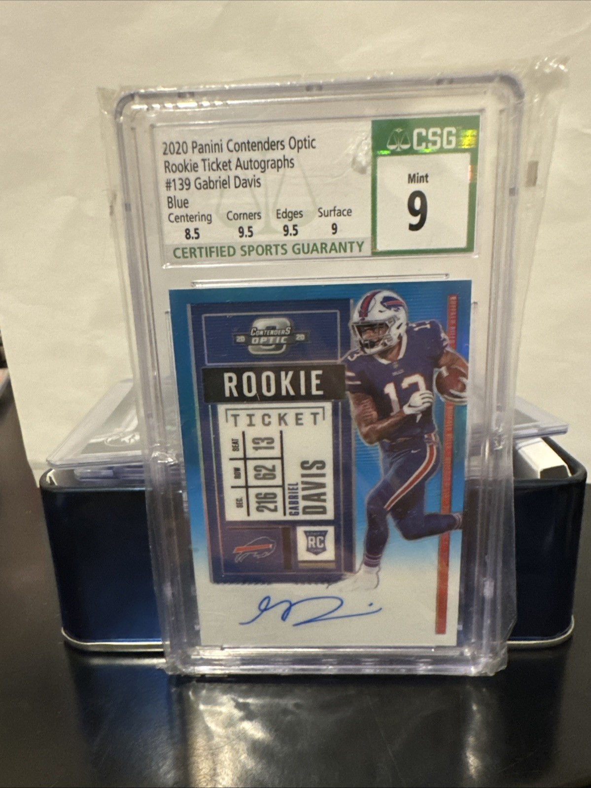 2020 Panini Contenders - RPS Gabriel Davis #139 Playoff Ticket /99 (AU, RC)