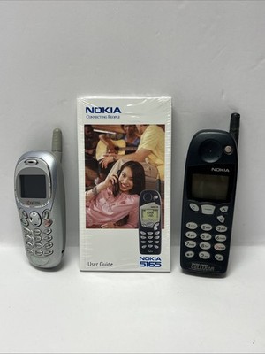 VTG Parts Cell Phone Lot Nokia 5165 Sealed User Guide, Nokia 5160, Kyocera KX414