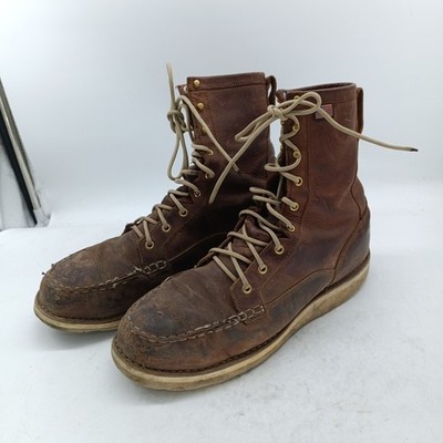 Danner Bull Run 8 Tobacco Moc Toe ST Steel Toe Work Boots 15542 Mens 13 EE s7