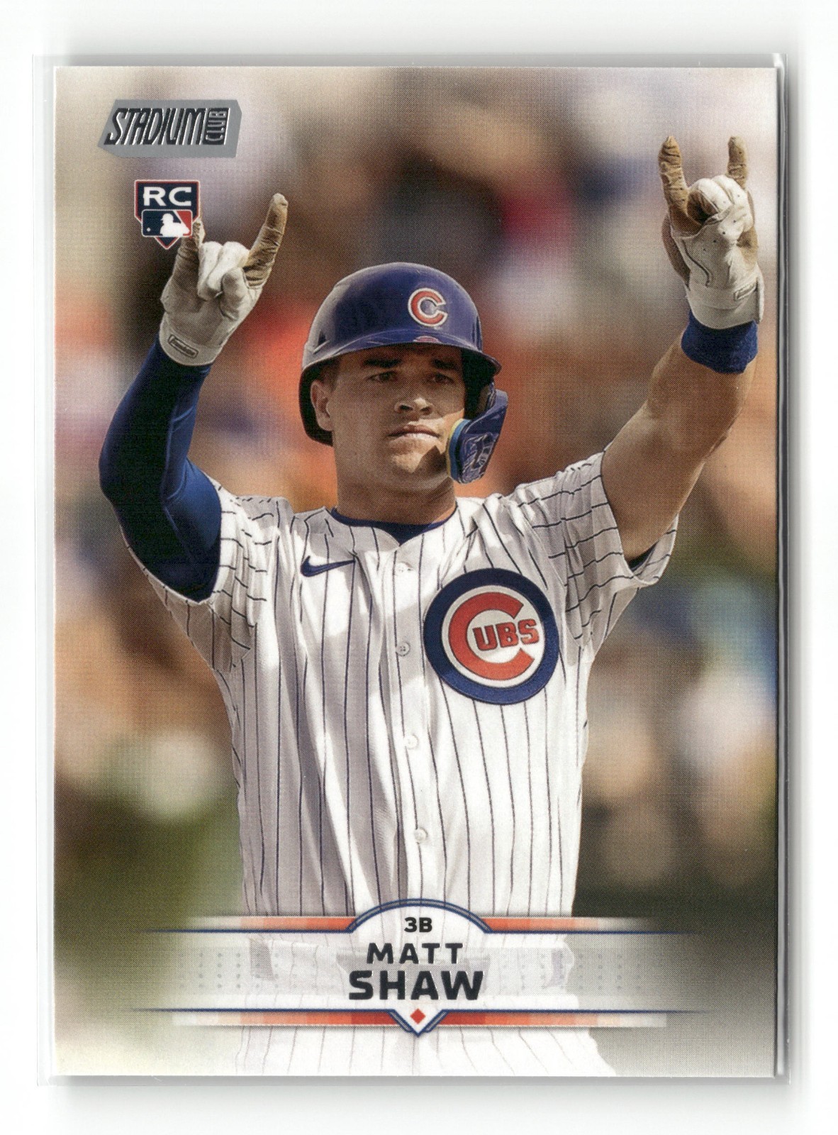 2025 Topps Stadium Club - Matt Shaw #65 (RC)