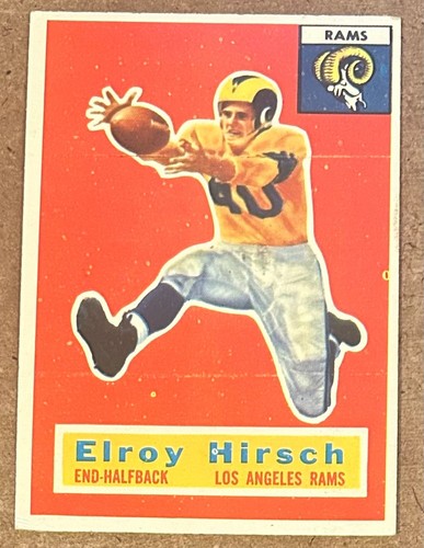 Elroy Hirsch #78 1956 Topps card