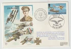 26/5/1978 Isle of Man Flown Cover - RAFM HA27 - Major J.T.B. McCudden