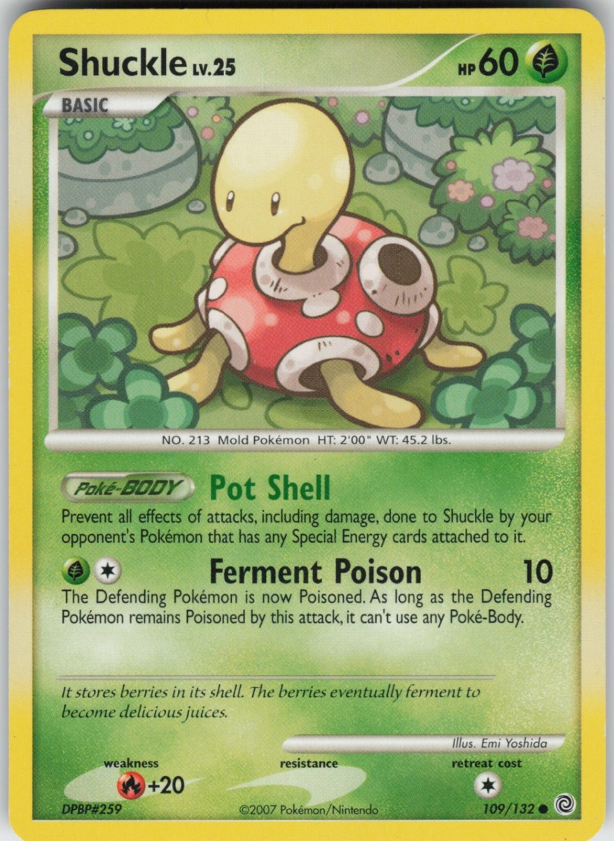 Pokemon TCG Shuckle 109/132 Secret Wonders Common card Normal | eBay