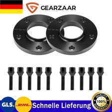 Spurverbreiterung Spurplatten Für BMW F10 F11 F20 Schwarz 2x 15mm 5x120 Ø72,6