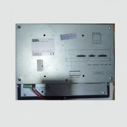 DEFECTIVE  READ ▀▄▀▄▀ ESA VT310W - VT310WA0000  REV: 1 - VT310WA 0000 - Picture 2 of 3
