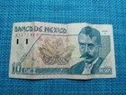 🇲🇽 Mexico 10 Pesos 6 May 1994  P-105a Serie Q Banknote 113025-6