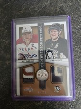 2013-14 Panini Totally Certified Competitors Patch 10/25 Ovechkin Kunitz CC-OK