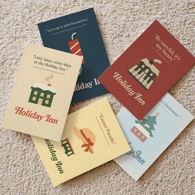 Holiday Inn 1942 Minimal Movie Posters - Premium Prints, gerahmt oder ungerahmt