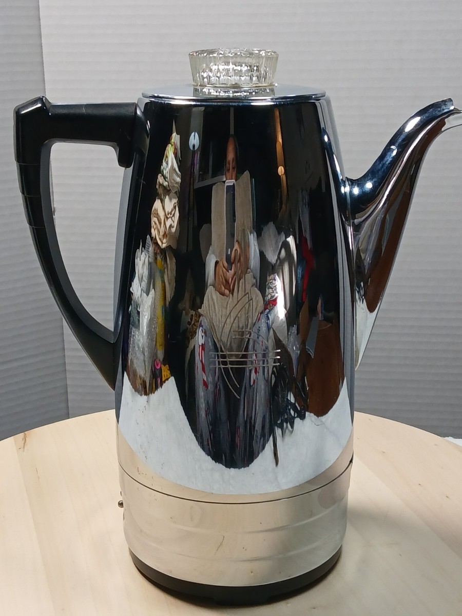 Vintage Sunbeam Coffeemaster Electric Coffee Percolator Art Deco