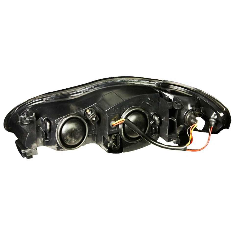 Faro izquierdo y derecho negro Anzo 121165 para Chevrolet Monte Carlo 2000-2005 Foto 2 de 2