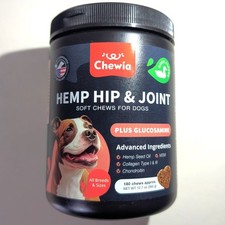 Glucosamine for Dogs Joint Supplement for Dogs Glucosamine 180 Count Exp 05/2026