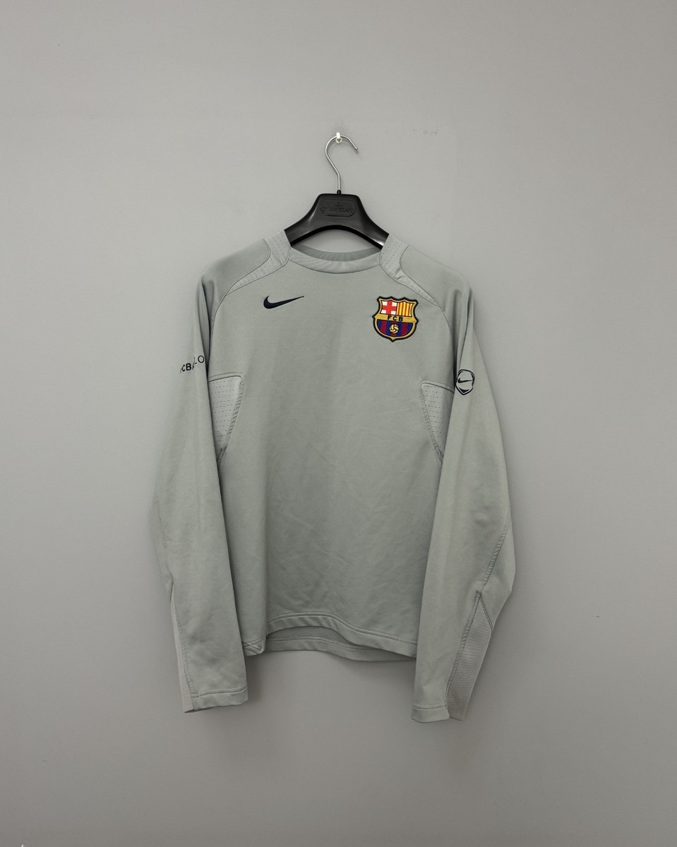 FC Barcelona Nike 2004 2005 Training Football Top Soccer Long
