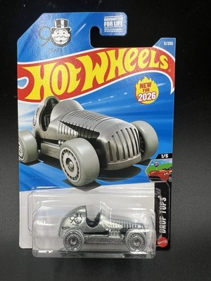Hot Wheels Pass N Go Zamac 2026 Drop Tops 1/5 #5 New Model MIP!