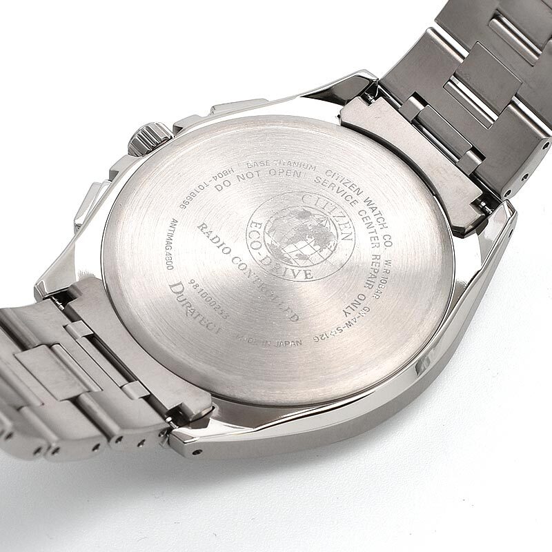CITIZEN ATTESA AT8040-57E Titanium Eco-Drive Radio Solar Watch