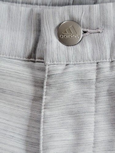 Pantalones ADIDAS Para Hombre Gris Plisado Cintura Elástica Talla-35x34 - Imagen 7 de 11