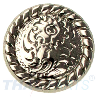 Concho #178 20mm Western Zaum Seil Conchos Silber