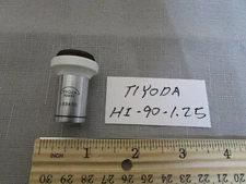 Tiyoda HI 90 1.25 Microscope Lens Objective Made In Japan