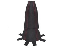 Gear Stick Gaiter For Honda Civic Type R FN2 06-2012 Faux Suede Red Stitching