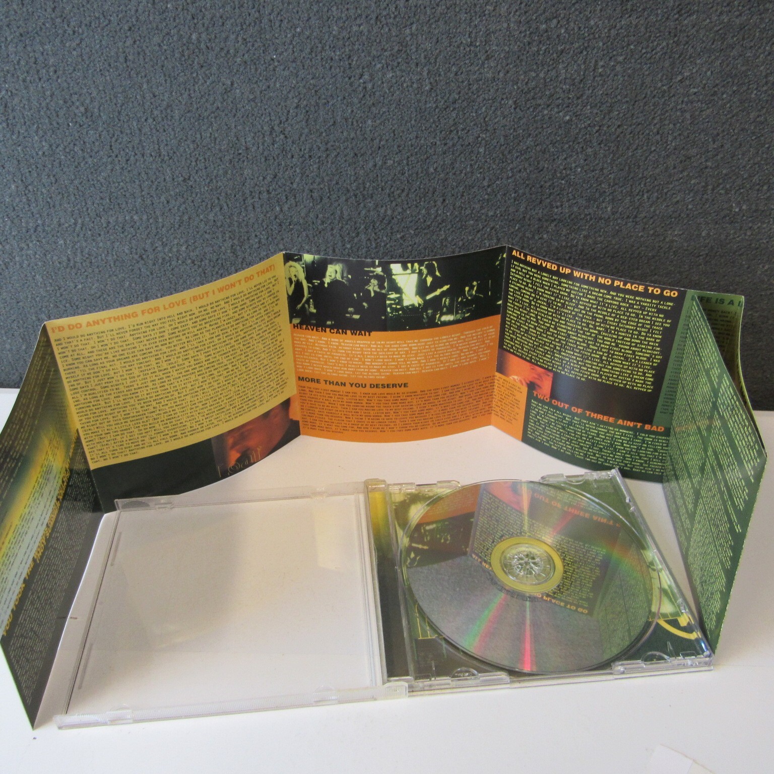 Autographed Meat Loaf VH1 Storytellers Audio Music CD, 1999 Album eBay