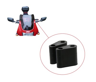 Spiegelverlängerung Verlängerung Spacer Adapter Riser Adapter KAWASAKI GPZ500...