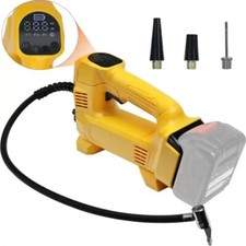Bomba de Aire Inflador de Aire Inalámbrico Compresor de Aire Eléctrico con LCD para Dewalt 20V