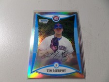 2008 Bowman Draft Prospects Chrome Refractor Tim Murphy #BDPP54