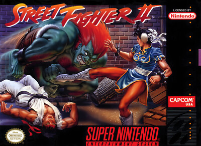 SUPER Street Fighter II ストリートファイター2 ポスター SUPER Street Fighter II ストリートファイター2 ポスター Super