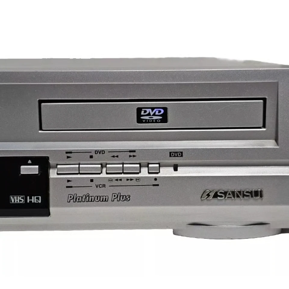 Sansui VHS 4-Head Hi-Fi VCR/DVD Combo Model VRDVD4000A - Tested Works - Image 3 of 4