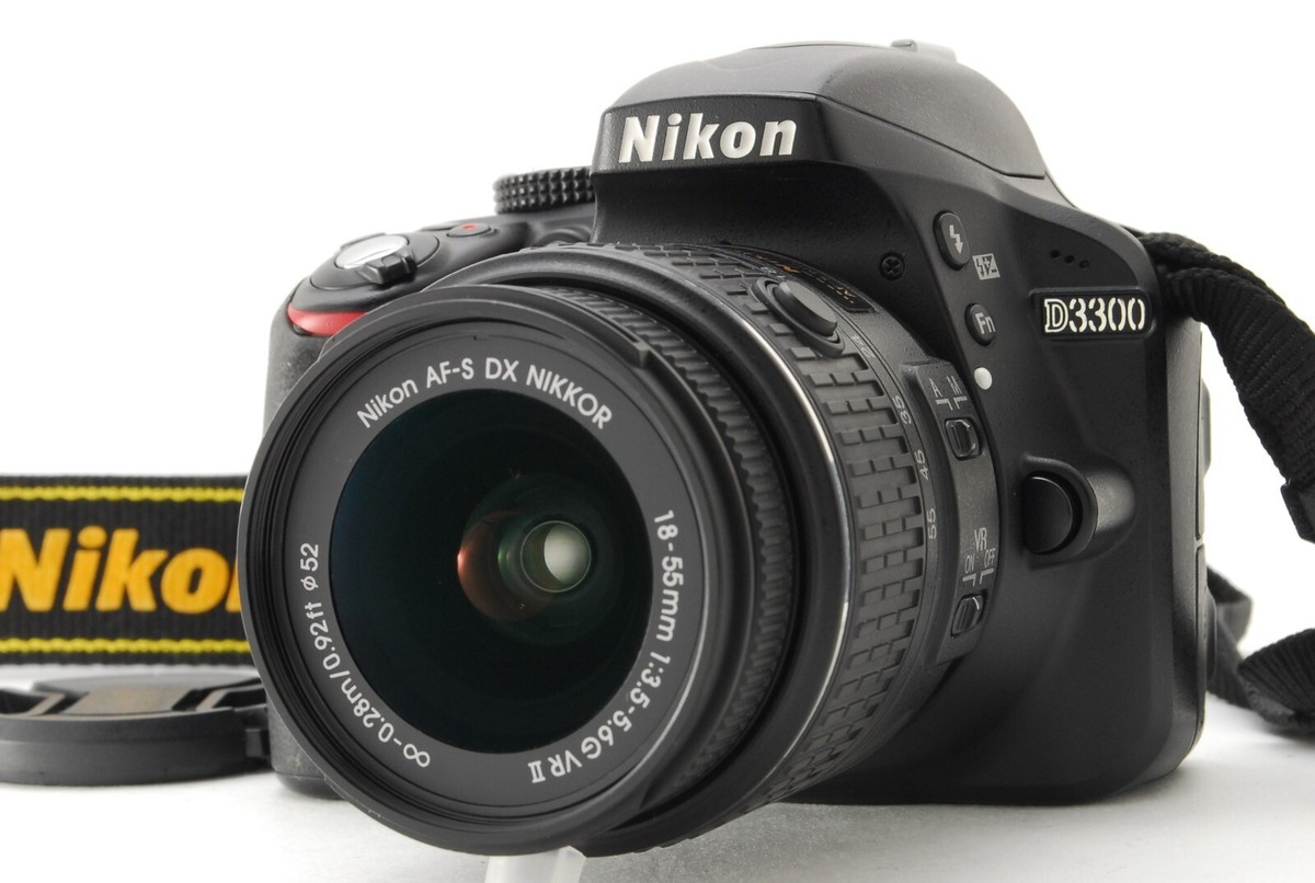 4830shots! [N.MINT] Nikon D3300 24.2MP NIKKOR 18-55mm 3.5