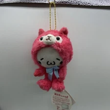 Emoticon  Alpaca 2 Pink  Amuse Plush 5” Keychain Dangler Backpack