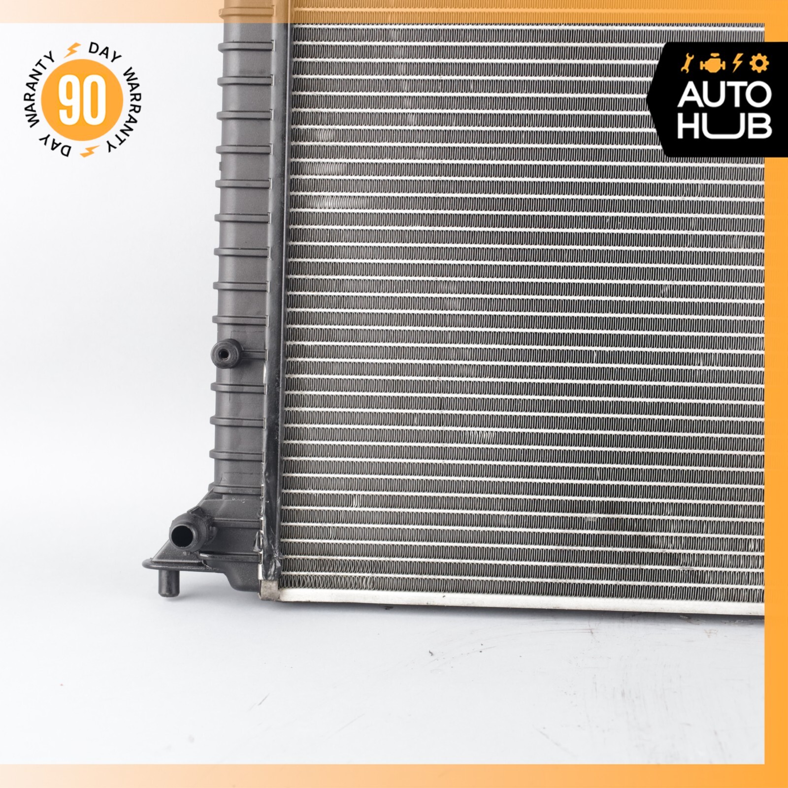 08-14 Bentley Continental GTC Speed Engine Cooling Radiator AC A/C Condenser OEM