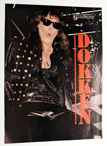 PÓSTER PINUP DE PÁGINA COMPLETA POISON / BRET MICHAELS & BOBBY DALL EN VIVO / REVISTA (3) - Imagen 2 de 2