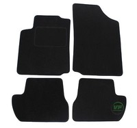 Velour FußMatten Autotepiche FüR Citroen C2 2003-2010 4-Tlg Ohne Bef.