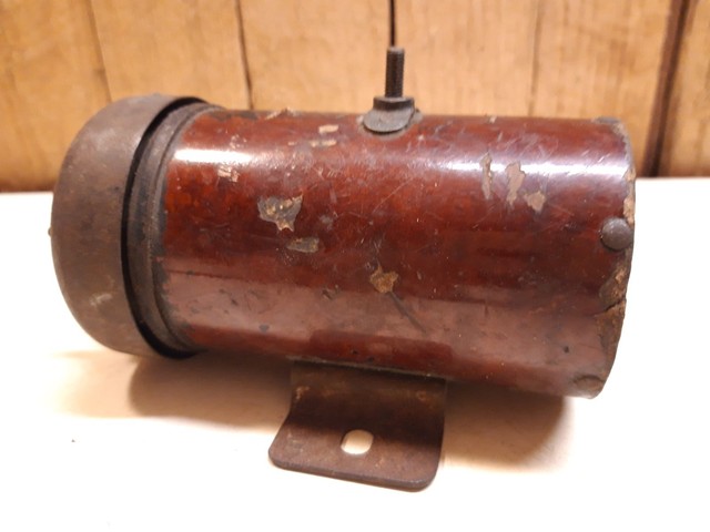 Unidentified vintage brass era car ignition coil British Made | eBay