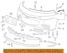 GM OEM 12-23 Camaro Bumper Components-Upper Reinf Rivet 92139150