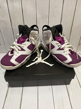 Air Jordan 6 Retro Size 6.5 Youth 'Vivid Pink' 543390-127 GS Very Nice W/Box
