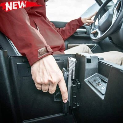 Quickdraw Gun Mount Concealed Flat Top Magnetic High Grip Holster for Car Wall