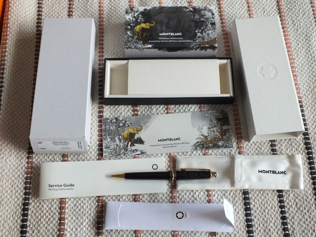 Montblanc Around the World in 80 Days Year 2 Resin Midsize Ball