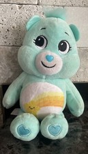 9" Care Bears Blue Wish Bear Stuffed Bean Shooting Star Plush 2021