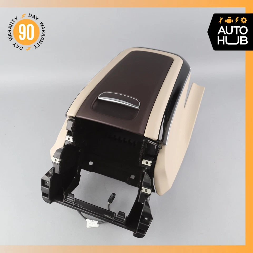 Compartimento de estiba superior trasero Mercedes W222 Maybach S600 rojo Designo OEM 57k Foto 2 de 4