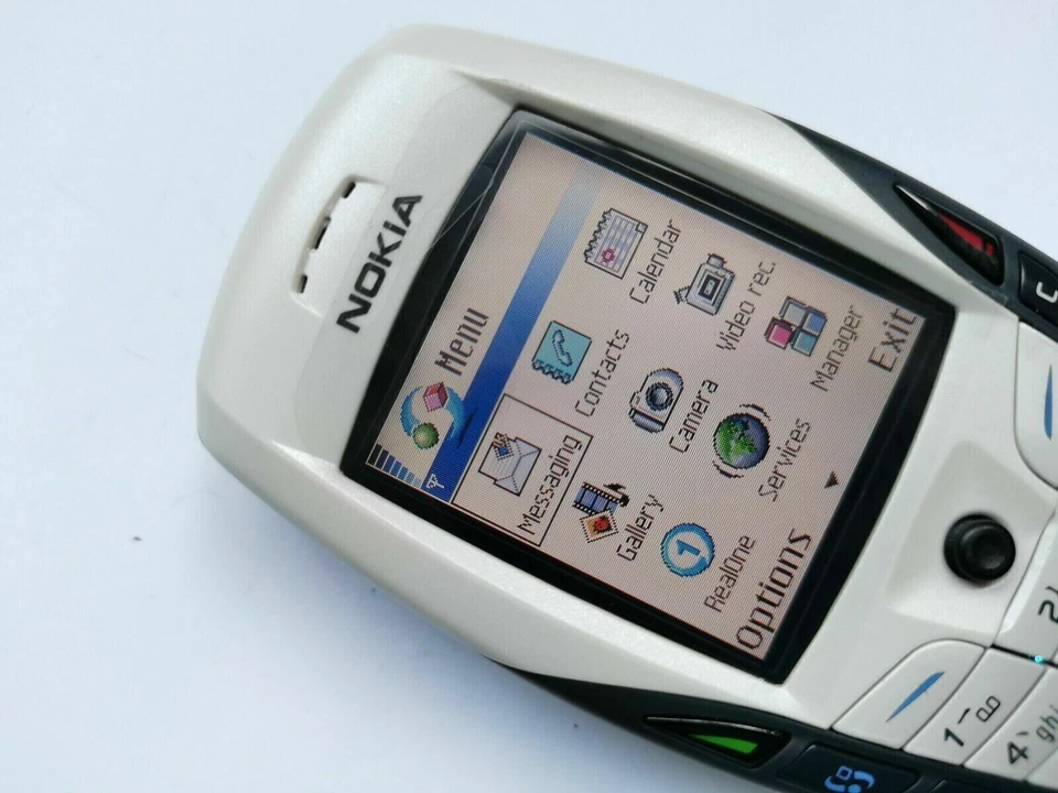 Nokia 6600 Light gray Unlocked 2G GSM Unlocking Bluetooth Classics Mobile Phone - Image 3 of 4