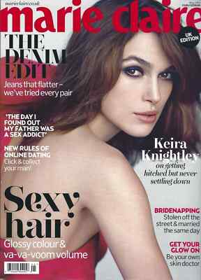 KEIRA KNIGHTLEY JAMES FRANCO MARIE CLAIRE MAGAZINE UK MAY 2013