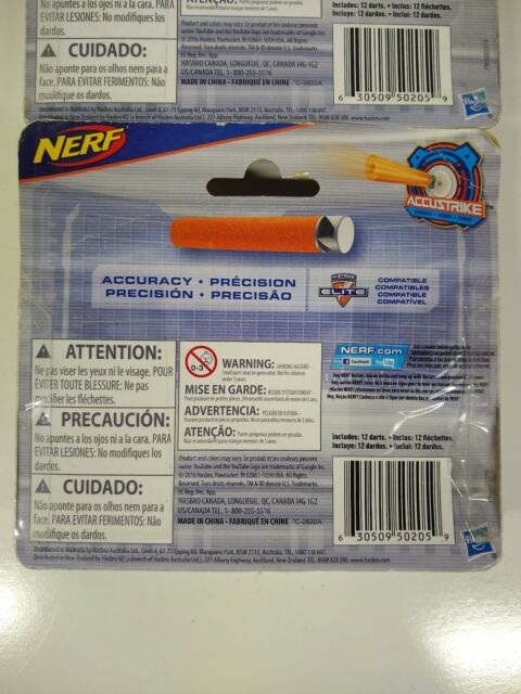 NERF N-strike Elite Accustrike Series Soft Dart Game Toy Refill 12pc for sale online