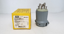 HUBBELL HBL2621F TWIST-LOCK PLUG, 30A 250V 2P 3W GROUNDING, NIB
