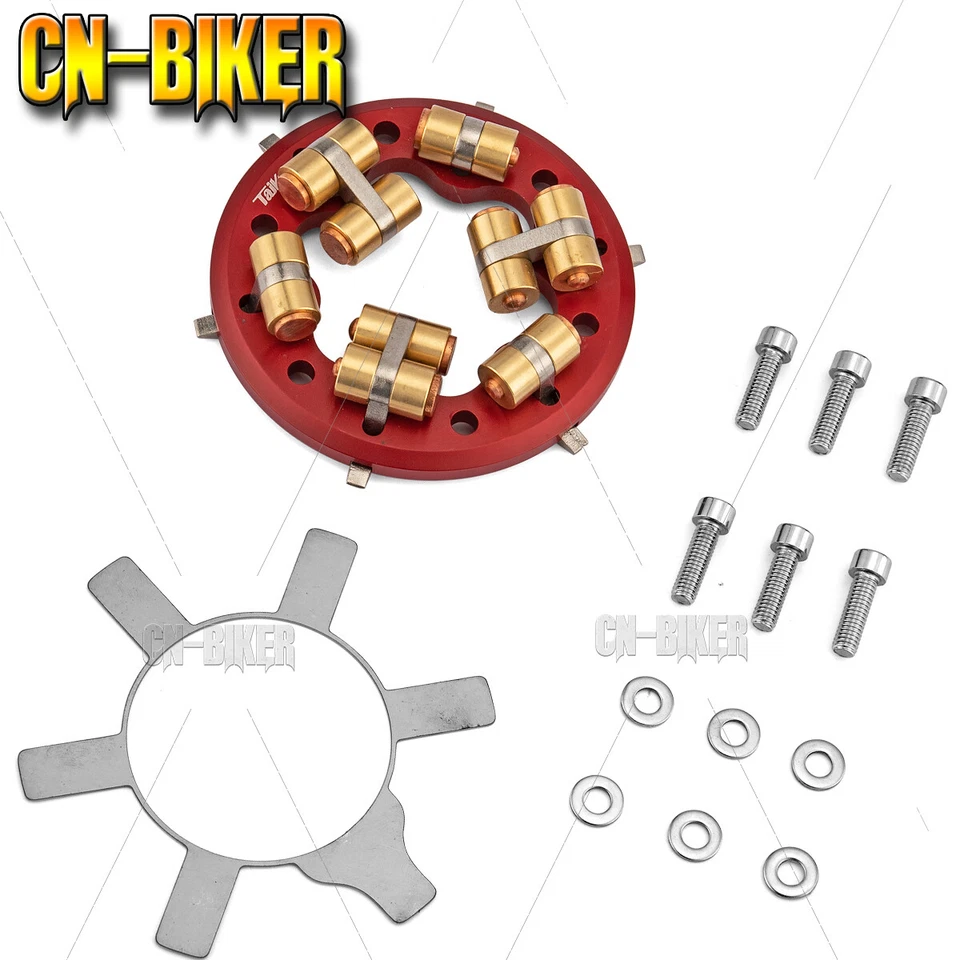 Placa de embrague de tracción de bloqueo de fuerza fácil de reducir la presión para Harley 98-16 Big Twin Foto 3 de 4